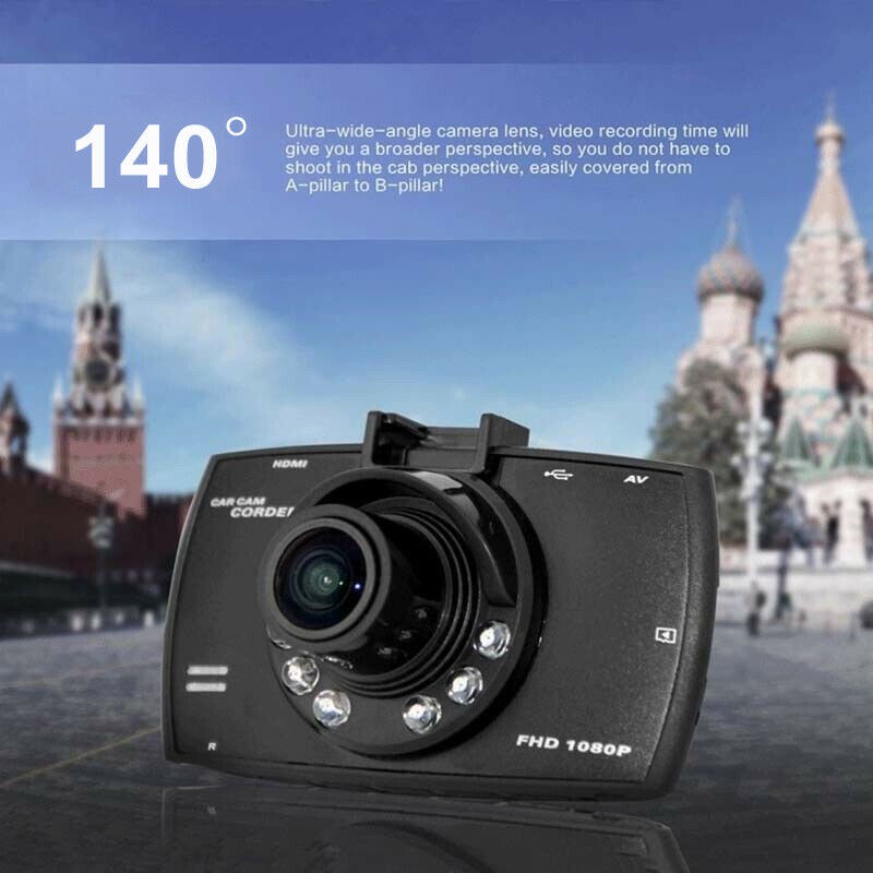 Camera hành trình v8a-new 1080P 2.4 ′ HD LCD có màn hình LCD hỗ trợ ghi hình ban đêm