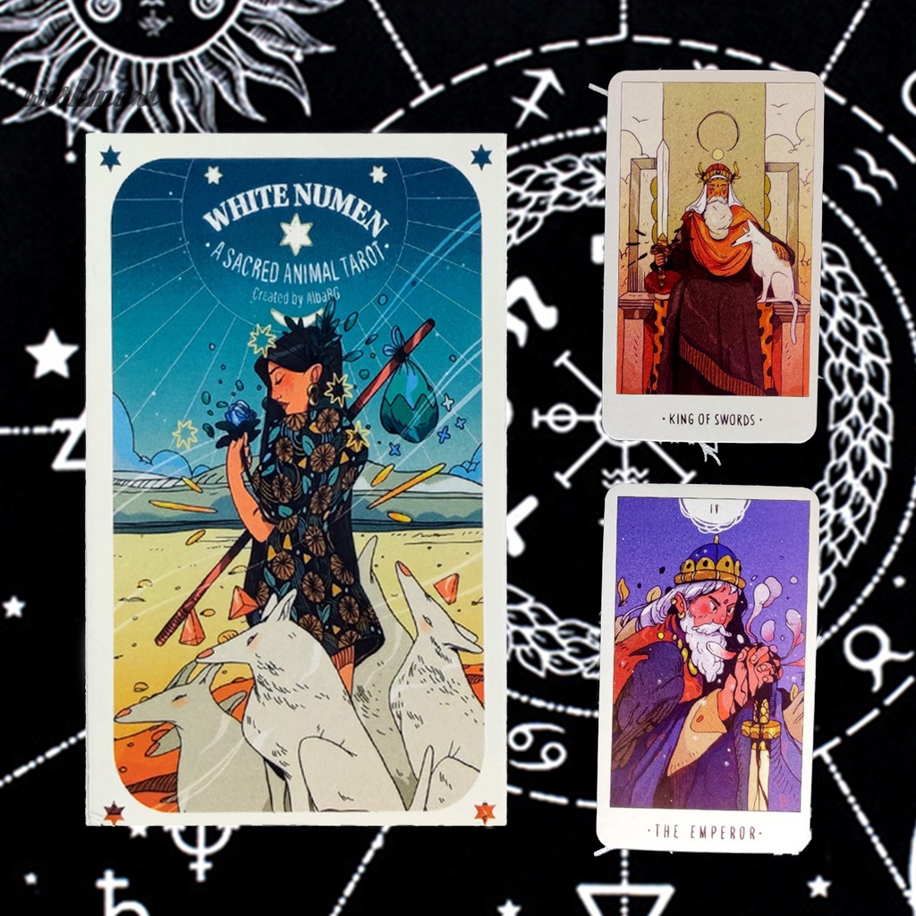 Bộ bài tarot màu sắc tươi sáng phiên bản tiếng anh | BigBuy360 - bigbuy360.vn