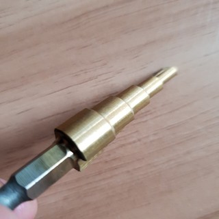 Mũi khoan tháp 4-12mm chuôi lục giác khoan sắt nhôm nhựa mica...cho khoan máy bắn vít