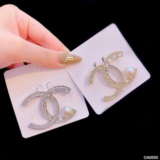 cài áo chữ X đính đá hạt