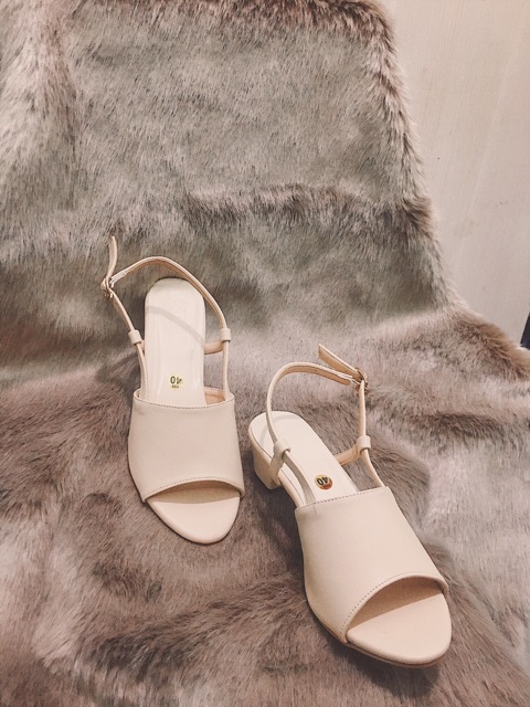 Freeship 99k TQ_Giày Sandal beige