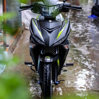 Tem rời Exciter 150 Đen nhám xanh lá