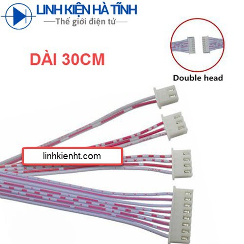 Dây bus 2 đầu dài 30cm,2.54mm các loại: 2 chân,3 chân,4 chân,5 chân,6 chân,7 chân,8 chân, 10 chân,12 chân