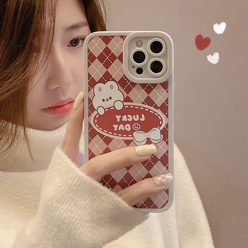 Ốp Điện Thoại Caro Thỏ - CAS2223