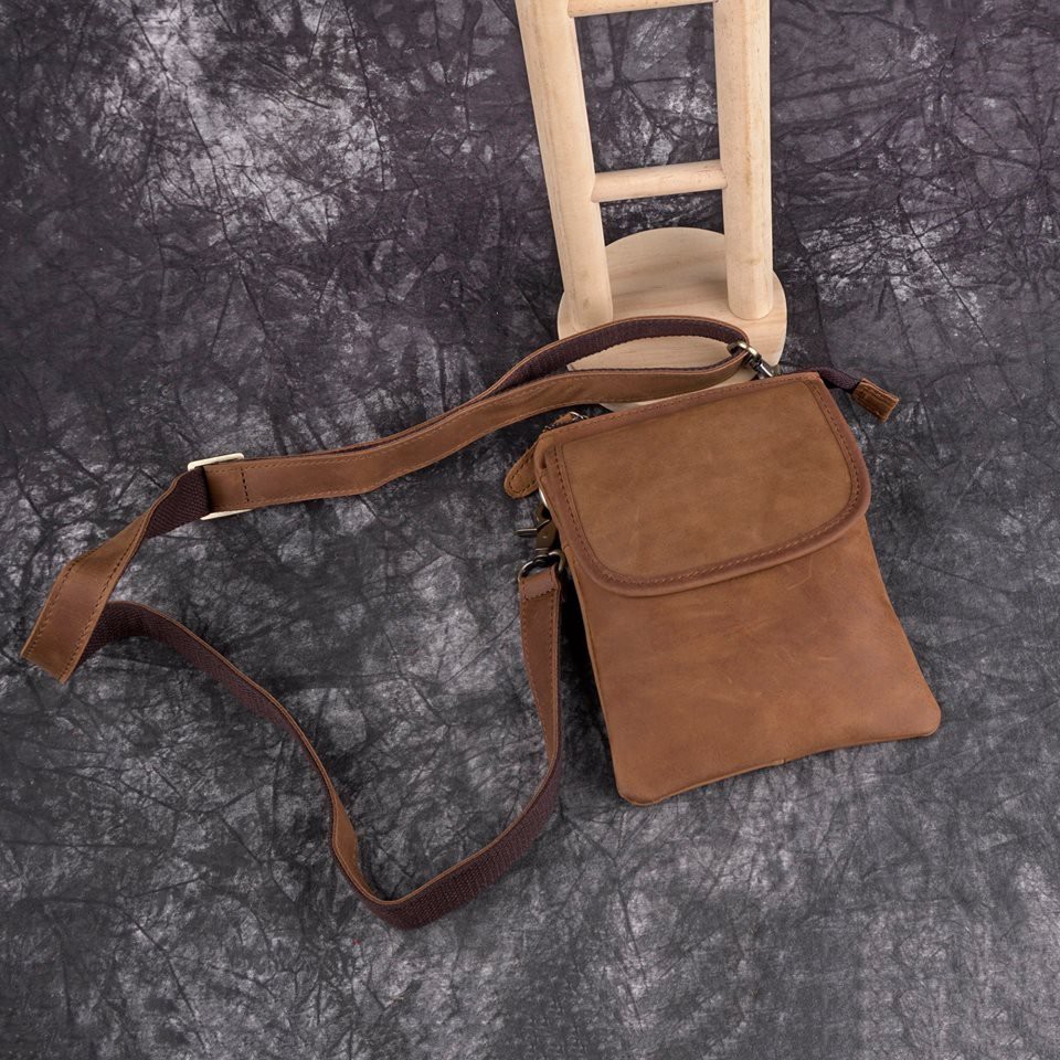 TÚI ĐEO CHÉO MINI DA BÒ SÁP - 690466