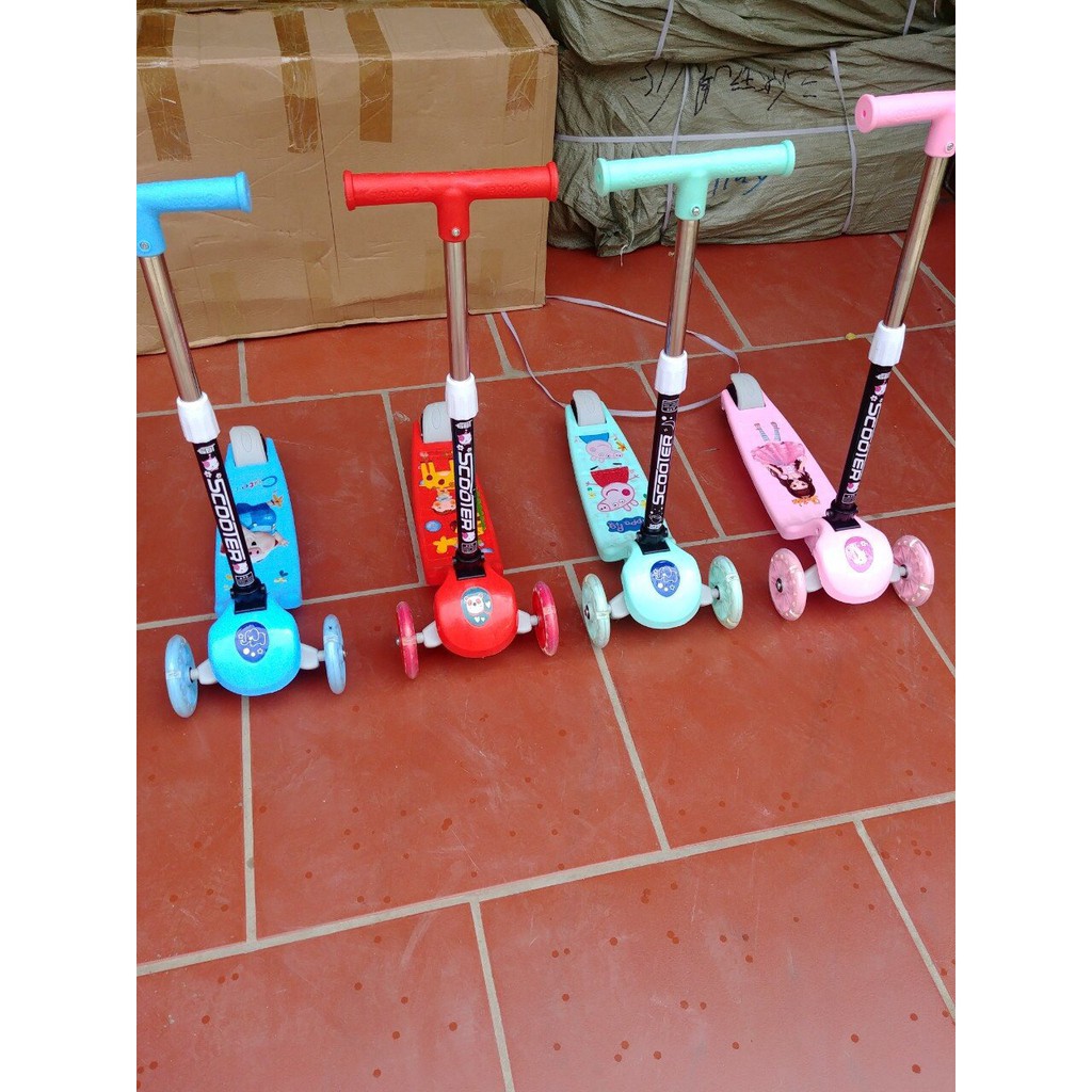 XE TRƯỢT SCOOTER BÁNH PHÁT SÁNG H1N