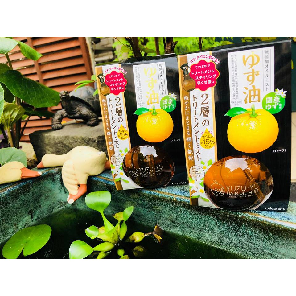 🍋Tinh Dầu Dưỡng Kích Thích Mọc Tóc Yuzu Hair Oil 180ml - Nhật Bản🍋