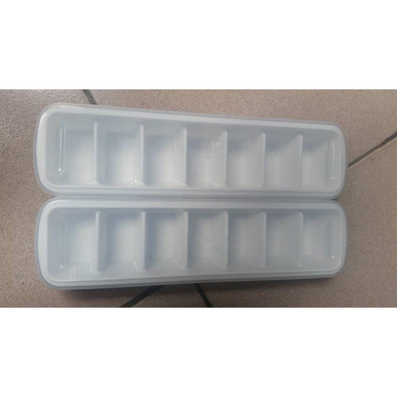 [pet_shop]SET 2 KHAY CHIA ĐỒ ĂN DẶM CÓ NẮP ĐẬY.