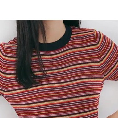 Áo croptop nữ mongtoghi Quảng Châu [VIDEO+ẢNHTHẬT] Áo kiểu nữ tay ngắn dáng crt viền cổ và tay áo - nhập Taobao có sẵn | BigBuy360 - bigbuy360.vn