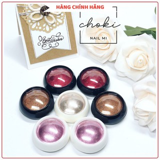Bột màu nhũ tráng gương ánh bạc ngọc trai CHOKI NAIL MI trang trí móng, phụ kiện làm nail chuyên dụng