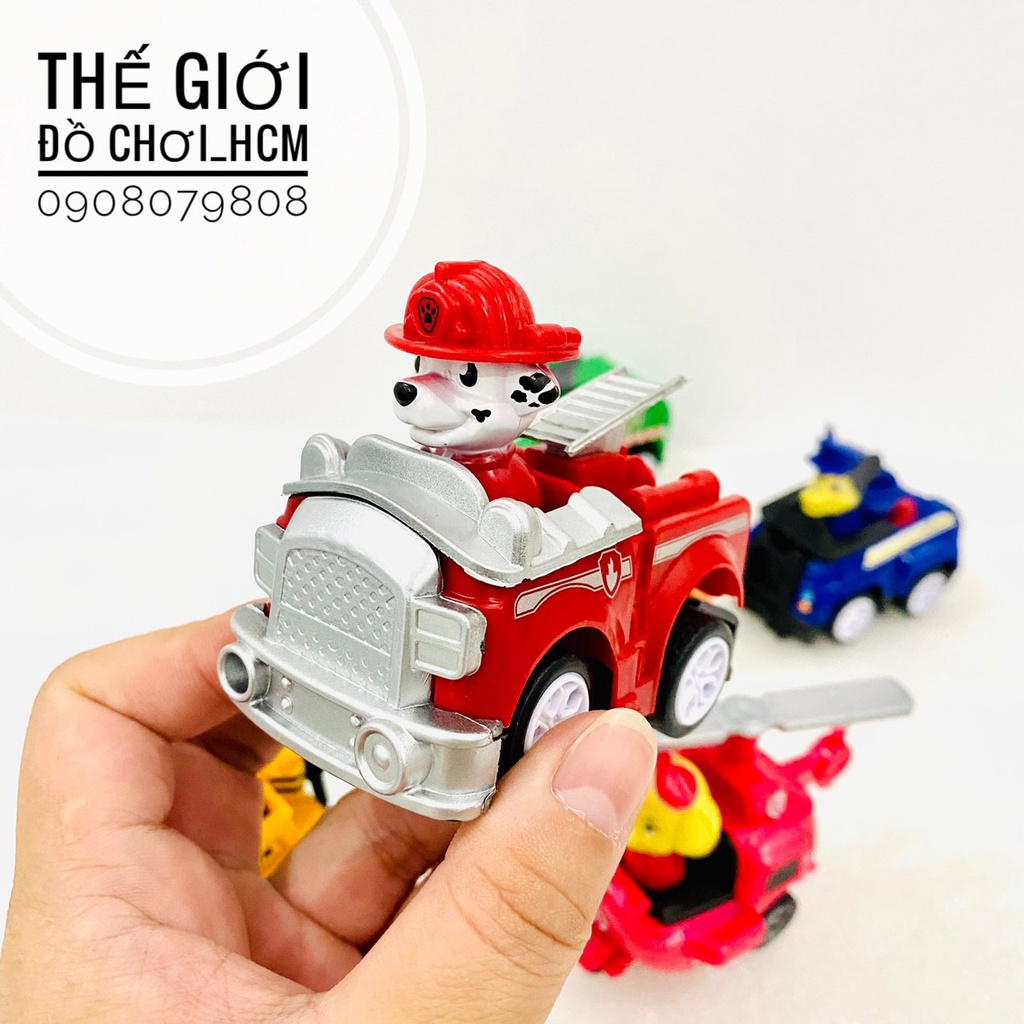 [ĐẸP-CLIP THẬT] Đồ chơi trẻ em biệt đội chó cứu hộ PAW PATROL  cho bé thích hoạt hình ZumMa, Jay, Sky, Robber, Jacky A9