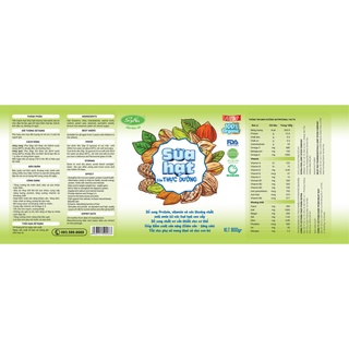 [Chính hãng] Sữa hạt thực dưỡng Soyna 400g/800g