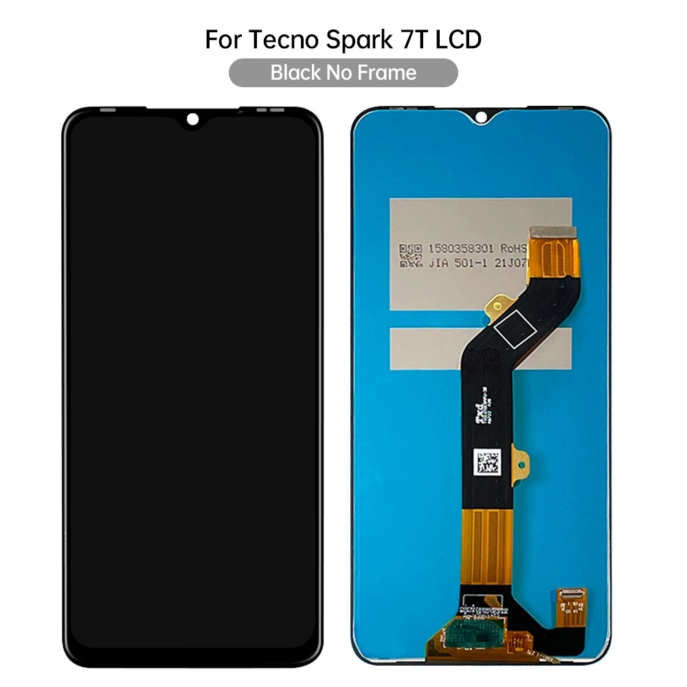 Màn Hình Cảm Ứng Kỹ Thuật Số Thay Thế Cho Tecno Spark 7T LCD KF6p Kèm Công Cụ Tự Do 100%