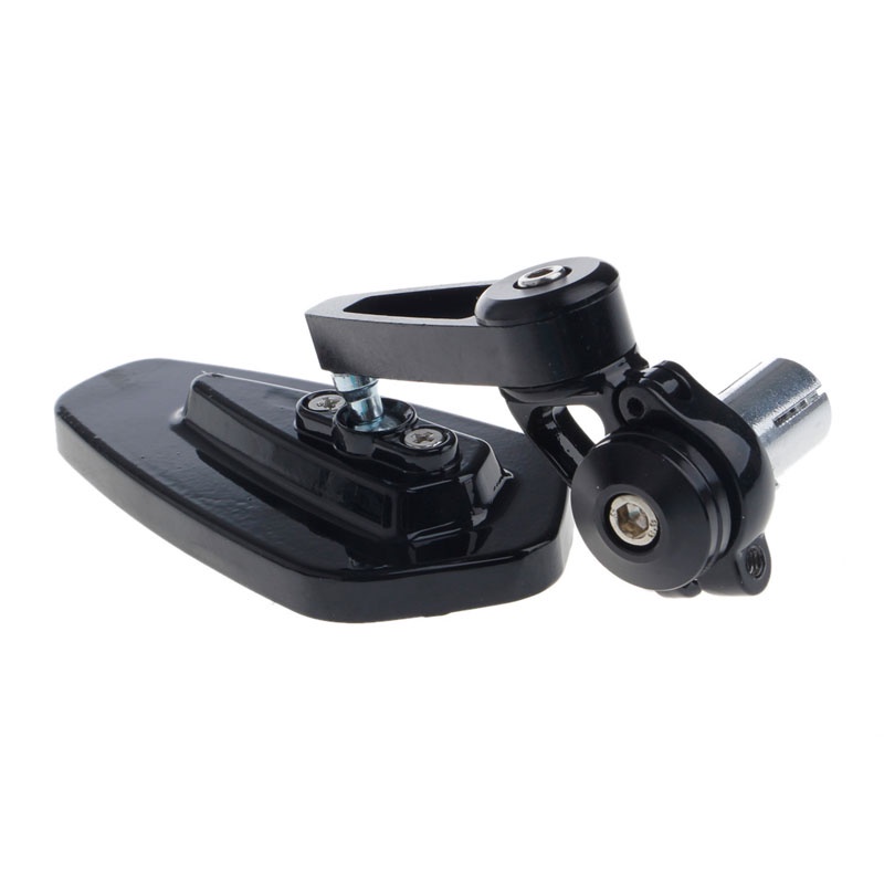 Gương Chiếu Hậu 7 / 8 &quot;22 Bằng Nhôm Màu Đen Thông Dụng Cho Xe Máy