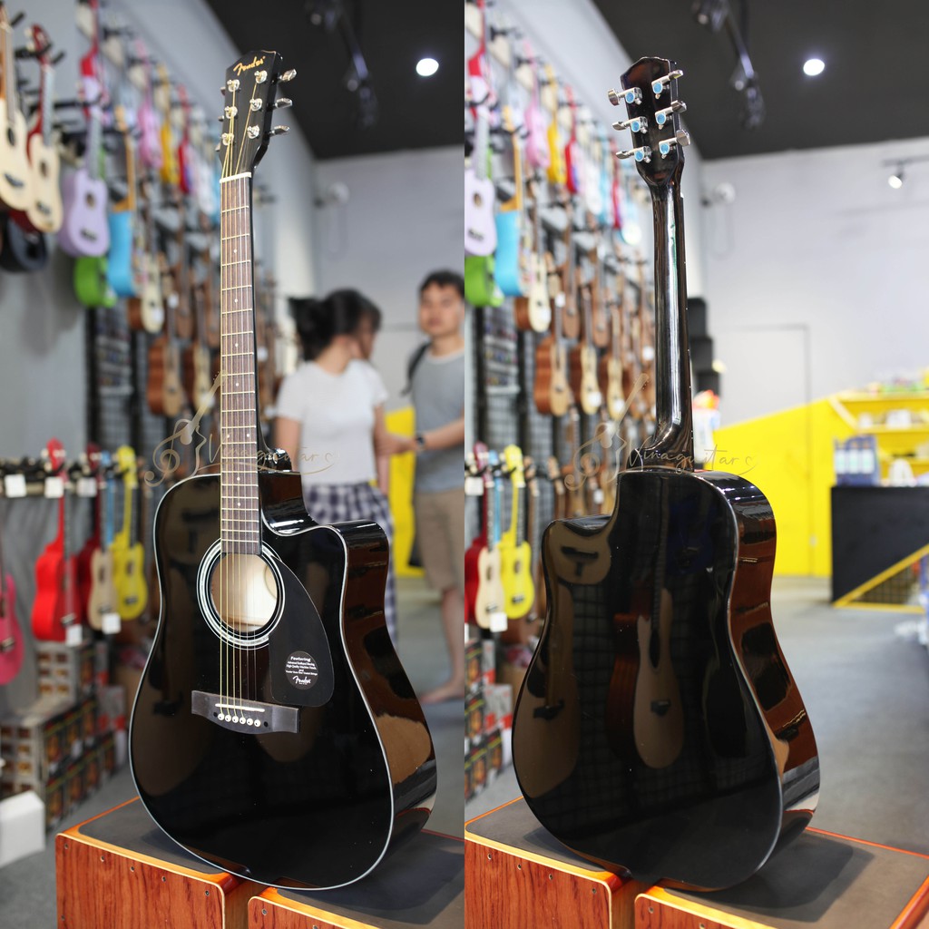 ĐÀN GUITAR FENDER CD60 ĐEN