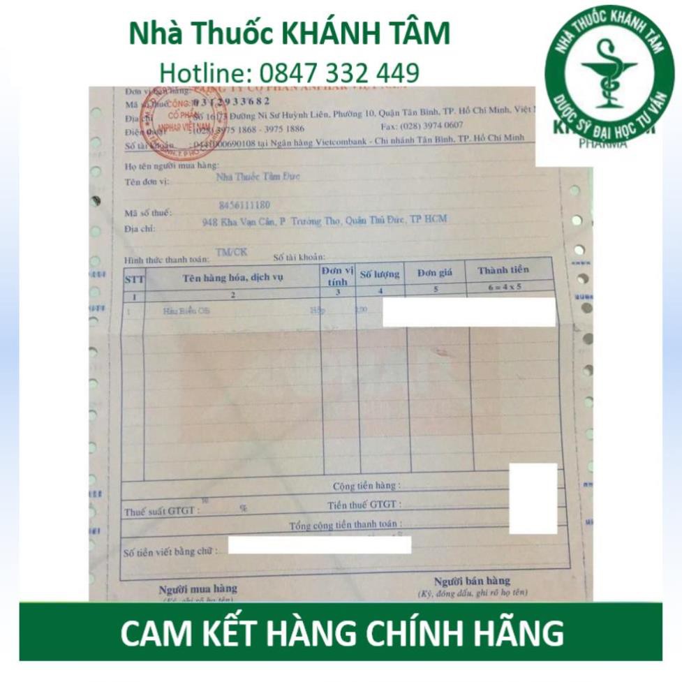 Tinh Hàu Biển OB Hộp 30 viên - Hàu OB _Khánh Tâm ! !