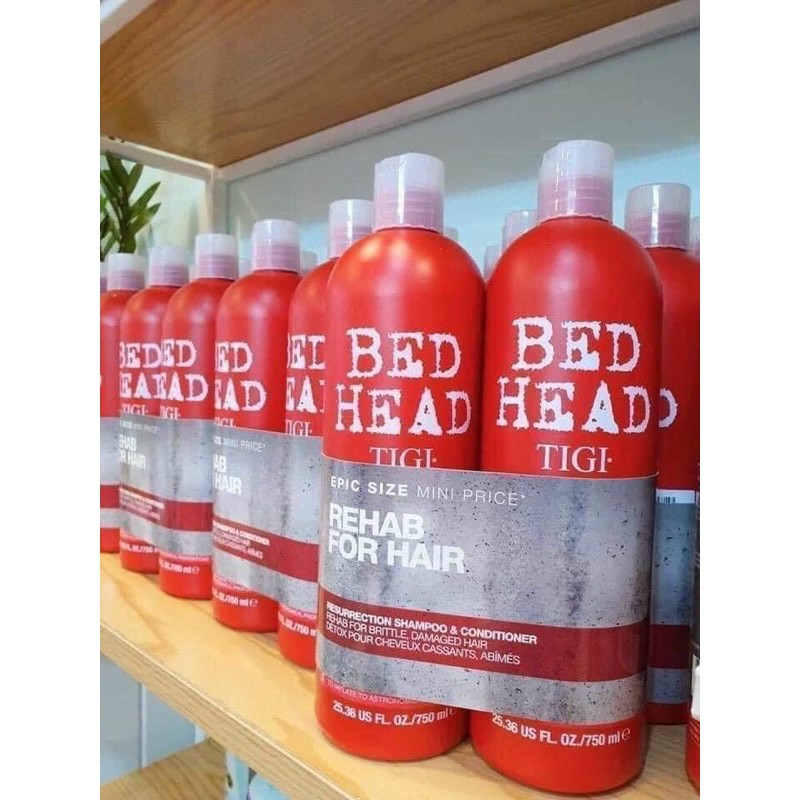 Cặp dầu gội tigi BED HEAD TIGI URBAN ANTIDOTES  750ml