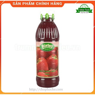 Sinh tố Dâu OSTERBERG ( 1 lít ) - Nguyên Liệu Pha Chế Trà Trái Cây - Sinh Tố Ngon Ngọt Tự Nhiên