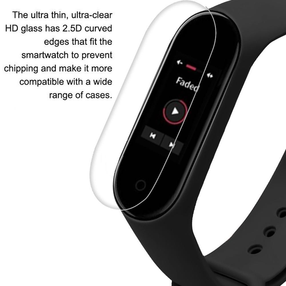 Miếng Dán Cường Lực Cong 2.5d Cho Xiaomi Mi Band 4