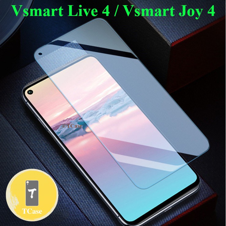 Kính cường lực Vsmart Live 4/ Joy 4 - Kính trong HD và Kính Chống Phản Quang - Có khoét camera trước