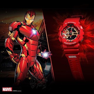Đồng Hồ Avengers Marvel x Iron Men - Đồng Hồ Thể Thao Nam Phiên Bản Giới Hạn