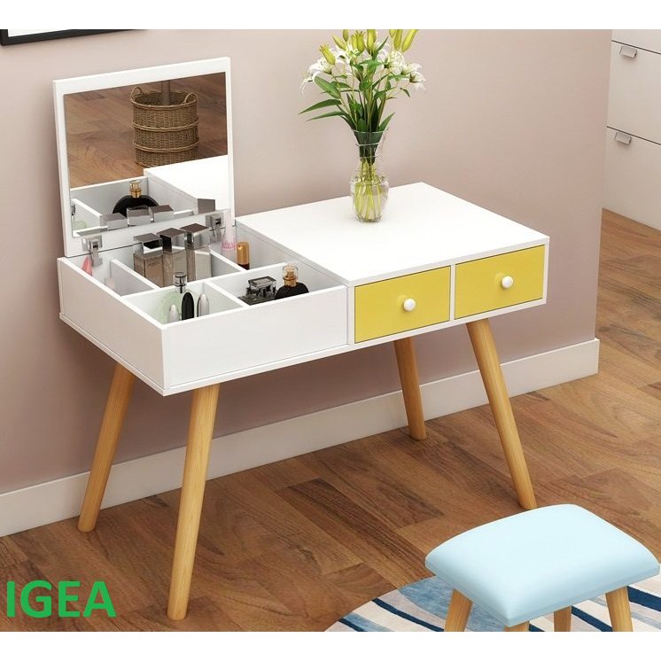 Bàn Trang Điểm Chân Cao ( không có ghế đi kèm ) BIG SALE GP43 Thương Hiệu IGEA | BigBuy360 - bigbuy360.vn