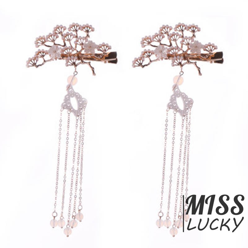 Cặp kẹp tóc phong cách cổ điển dáng dài cho nữ