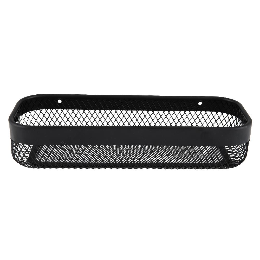 Homebase MOYA Giá/kệ treo tường phòng tắm KM001A bằng thép 7X30.5X11.5CM màu đen