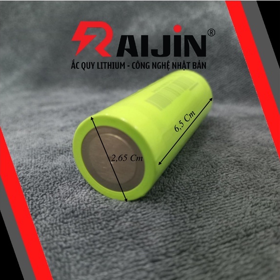 Pin lithium A123 26650 dòng xả cao 3.2V 2500mAh tiêu chuẩn quân đội Mỹ chuyên dùng làm bình điện lưu trữ.