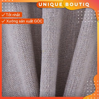 Vải linen dày may túi tote balo giày dép khăn trải bàn phụ kiện chụp ảnh...