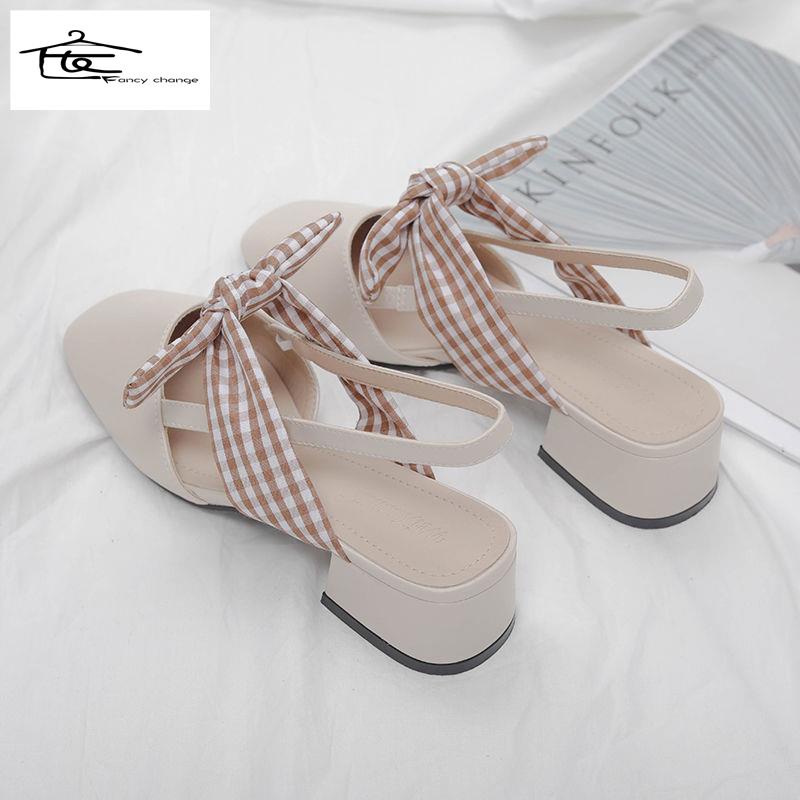 Giày Sandal Cao Gót Hở Ngón Thời Trang Xuân Hè Cho Nữ