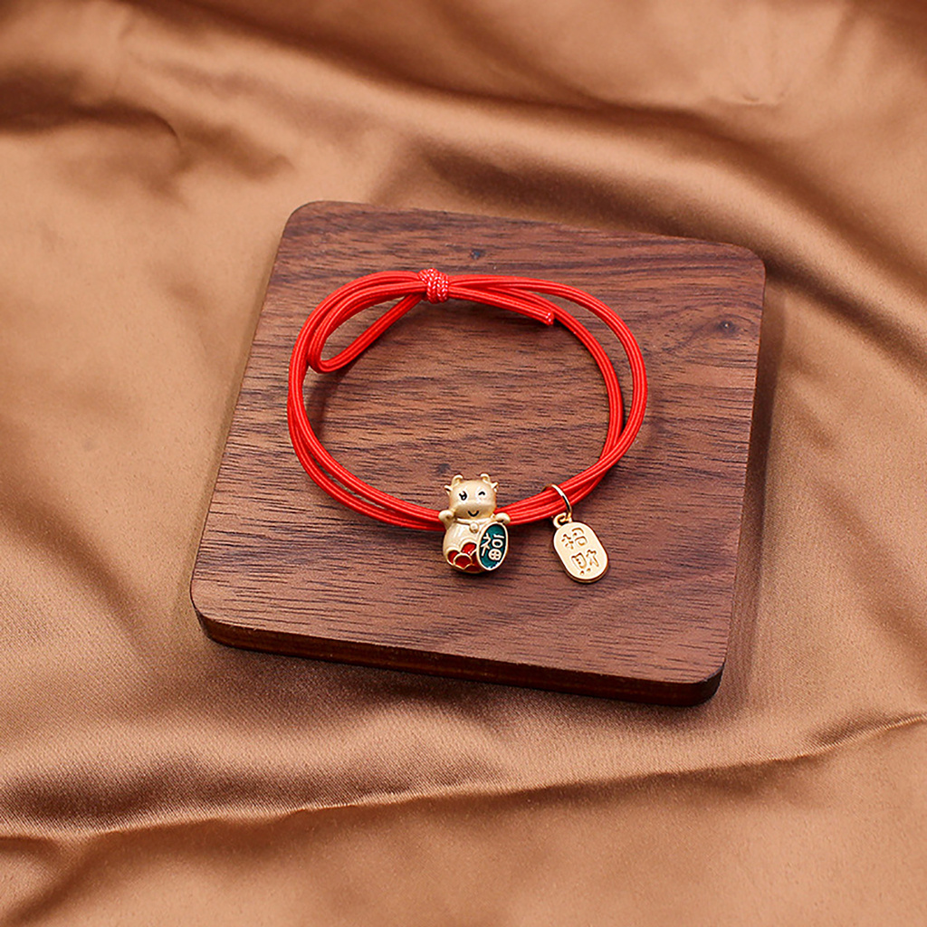 Vòng đeo tay họa tiết 12 con giáp thời trang dành cho cặp đôi