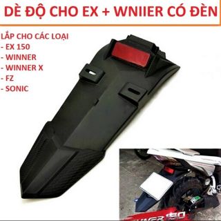 DÈ CHẮN BÙN SAU CÓ ĐÈN LED SIÊU ĐẸP  EX150