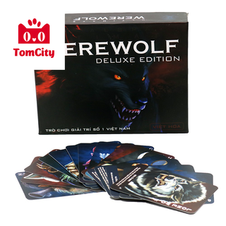 (Tặng 1 xấp bọc bài) - Ma Sói Ultimate Deluxe bản đẹp Việt Hoá - Werewolf Deluxe Edition Board Game