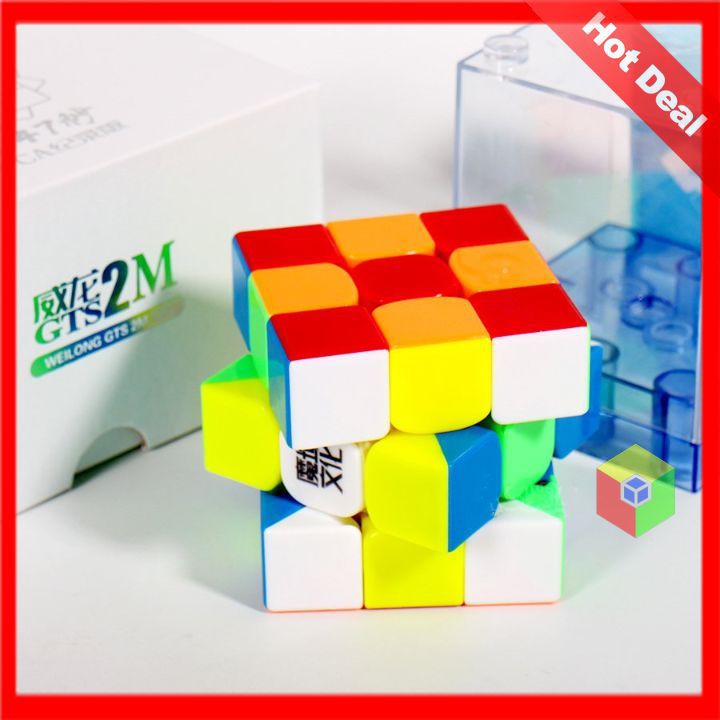 Rubik 3x3 MoYu Weilong GTS 2 M Stickerless - Phiên bản WCA Edition (Có sẵn nam châm)