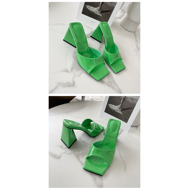 Giày Cao Gót Bằng Da Cao Cấp 3.15 Inch Size 35-42