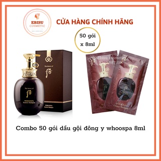50 gói dầu gội đông y whoospa 8ml