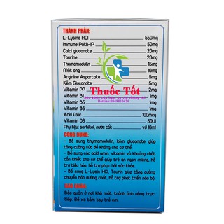 Siro ăn ngon NAVIKID Học Viện Quân Y - hộp 20 ống