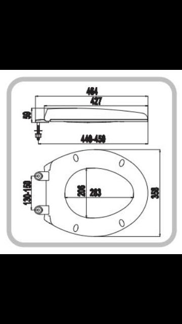 Nắp bàn cầu HA02-HA