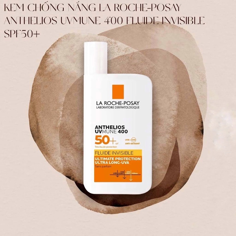 KEM CHỐNG NẮNG ANTHELIOS ULTRA LIGHT INVISIBLE FLUID SPF 50 - LA ROCHE-POSAY