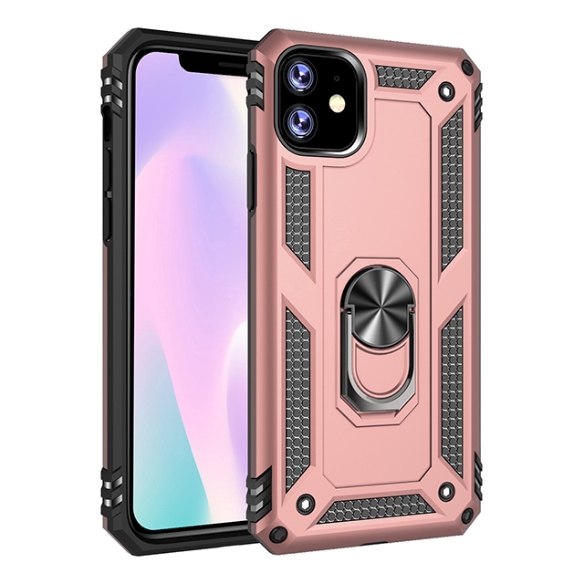 Google Pixel 4XL Google Pixel 4 Luxury Armor Shockproof Holder Magnetic Ring Stand Case Cover