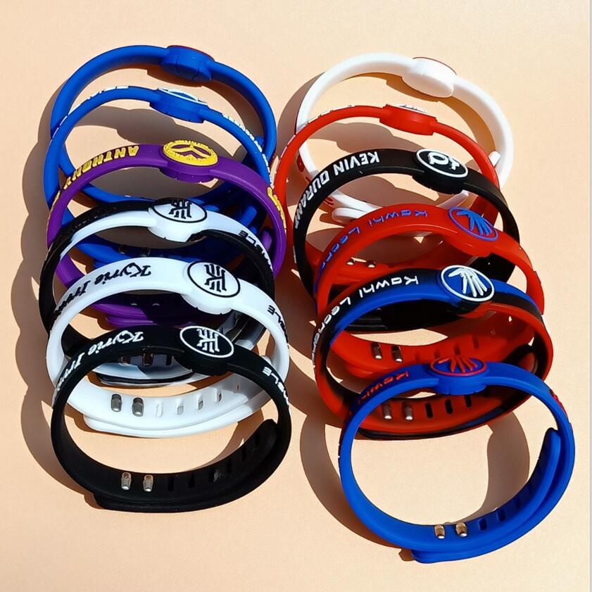 Nba Vòng Tay Silicon Phong Cách Bóng Rổ