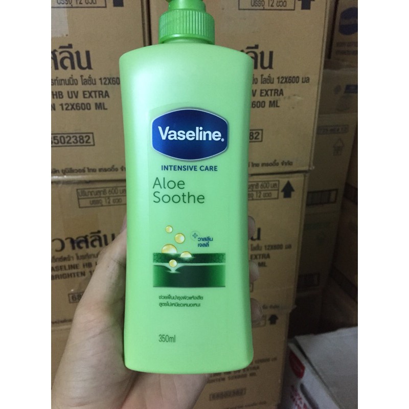 Sữa Dưỡng Thể Vaseline Aloe Smoothe 350ml Thái Lan