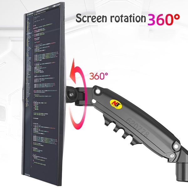 Giá Treo Màn Hình Máy Tính H80, H100 - Hàng Chính Hãng Bảo Hành 24 Tháng Dùng Cho Màn Hình Từ 17- 27 ich