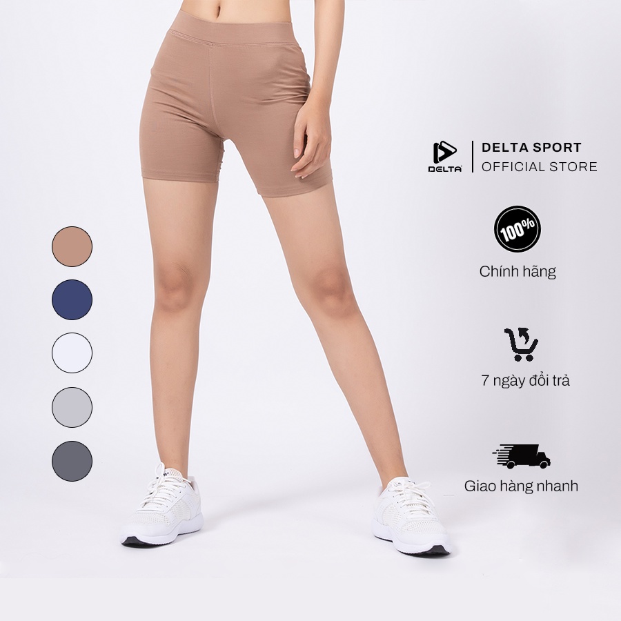 Quần legging nữ dáng lửng DELTA RLE002W chất liệu visco thoáng mát, phù hợp cho hoạt động thể thao