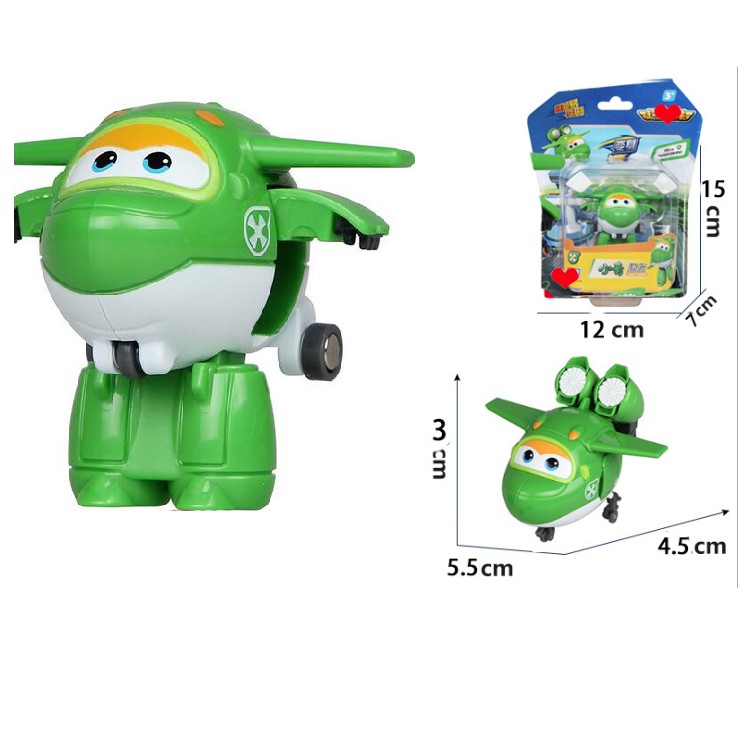 Super wings Đội bay siêu đẳng mô hình Mira Rái Cá