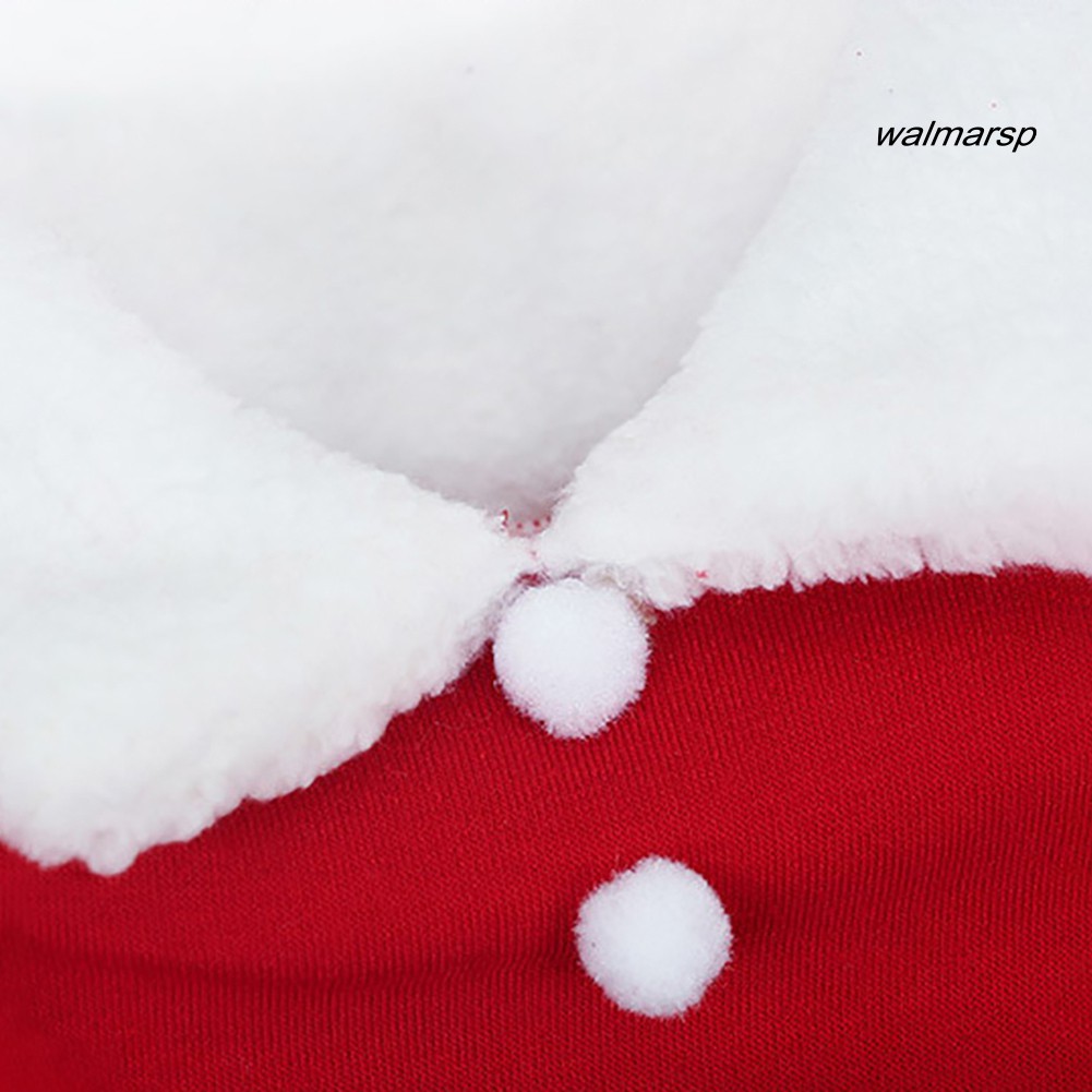 Bộ trang phục phong cách ông già Noel đáng yêu cho thú cưng dịp Giáng sinh