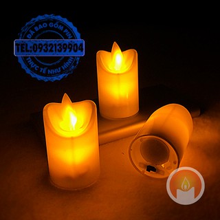 Nến điện tử tim lắc giá rẻ (ĐÃ KÈM PIN)