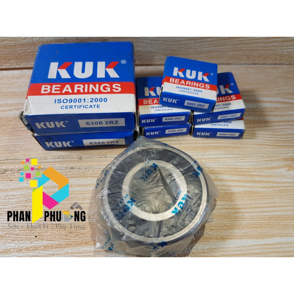 VÒNG BI BẠC ĐẠN KUK 6300, 6301,6302,...6307