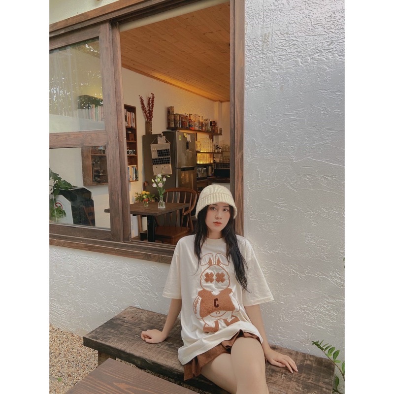 Áo thỏ nâu chữ C TH6